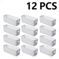 12Pcs Multifunctional Storage Box, Durable Large Capacity Desktop Storage Box Suitable for Storing Miscellaneous Items