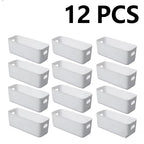 12Pcs Multifunctional Storage Box, Durable Large Capacity Desktop Storage Box Suitable for Storing Miscellaneous Items
