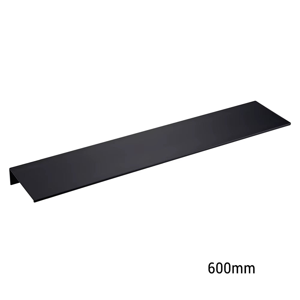 Black White Aluminum Alloy Wall-Mounted Kitchen Shower Room Bedroom Device Bathroom Accessories Organizer Shelf